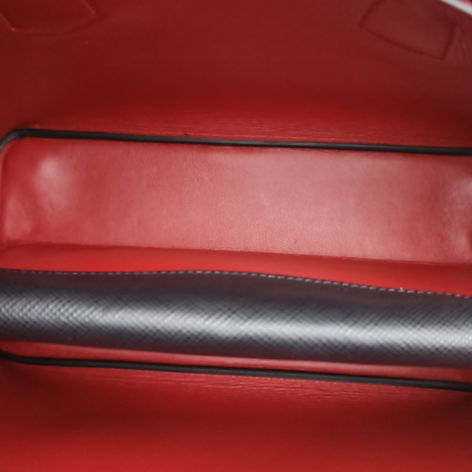 PRADA Double Handheld Shoulder Bag Small Black Calfskin P206538194 thumbnail 7