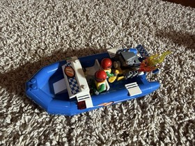 Lego City Town 60005 Fire Boat and Speed Boat 99 % Complete No Manual Retired