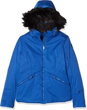 ICEPEAK Damen ELLOREE Jacke Skijacke Schneejacke Winterjacke, Aqua Blau, 38