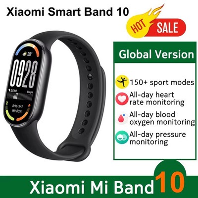 Xiaomi Smart Band 8 AMOLED 1,72'' Fitnesstracker Herzfrequenz Blutsauerstoff 5ATM