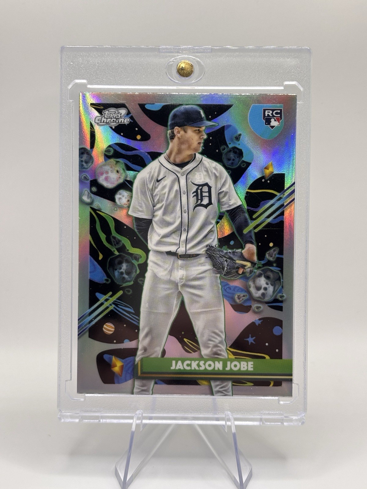 2025 Topps Cosmic Chrome - Jackson Jobe Refractor #142 (RC)