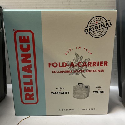Reliance Products Fold-A-Carrier 5 Gallon Collapsible Water Container