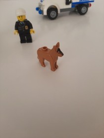 LEGO City: Police Dog Unit (7285) Missing Back Liscense Plate Sticker W/ Manual