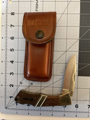 Schrade Old Timer 290T Lock Back Folding Pocket Knife Wood Handle