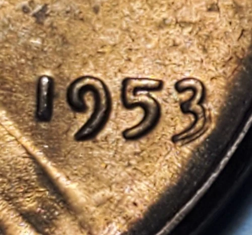 1953 P LINCOLN WHEAT PENNY UNC #P2055