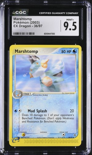 Marshtomp graded CGC 9.5 for sale on eBay