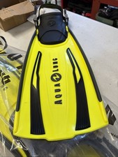 AquaLung Stratos ADJ Dive Fins Hot Lime - Regular