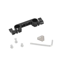 CAMVATE 15mm Railblock Rod Holder With Central Unthreaded 1/4" Mounting Points