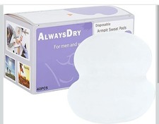 Underarm Sweat Pads Disposable Breathable Ultra-Thin , 3pks  140 Pads New