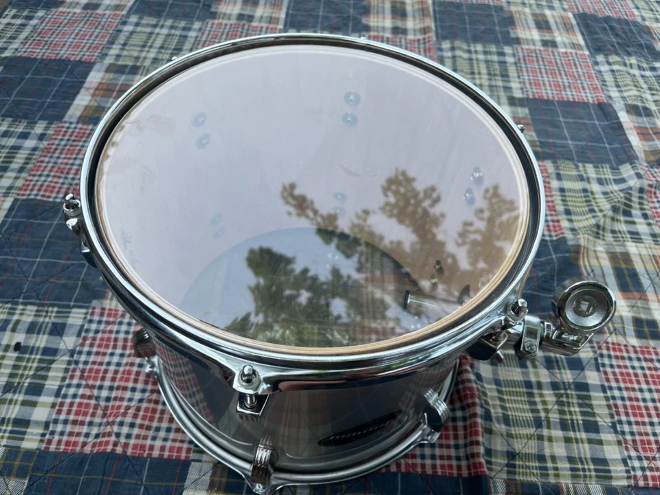 LUDWIG 12" ACENTO CS PLATA GRIS RACK TOM Foto 3 de 4