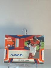 ANDY MATOS 2023 Elite Extra Edition DPL RPA ORANGE #'d /149 Rookie Patch Auto