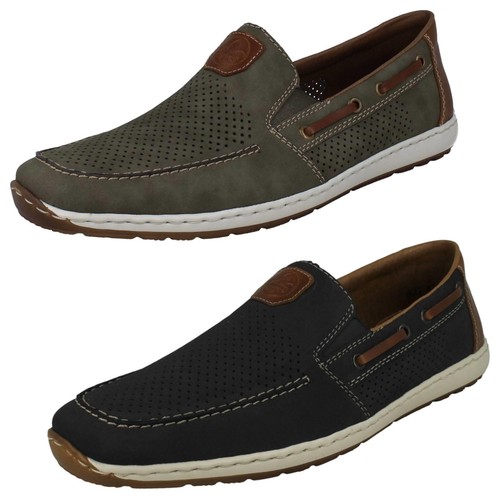 Rieker Uomo Scarpe Stringate B6711, Uomini Scarpe comode,Soletta Removibile,riekerTEX,Scarpa Bassa Comfort,Lacci,Comodo,Grigio (Grau / 40),40 EU / 6.5 UK