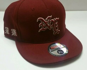burgundy ny hat