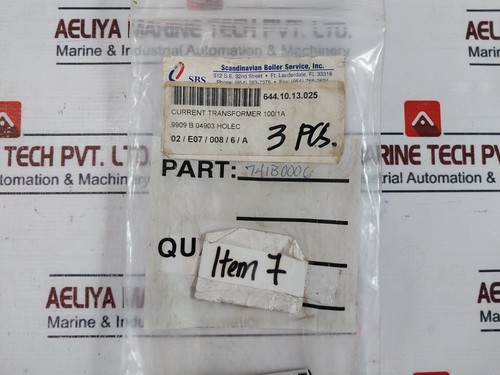 EATON 741B0006 Current Transformer IEC 60044-1 - Picture 11 of 11