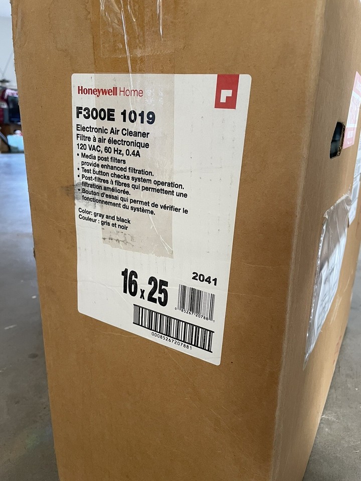 Honeywell F300E1019 F300 Electronic Air Cleaner 16x25 eBay