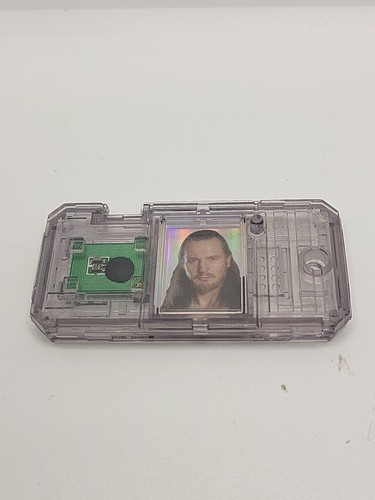 Star Wars Comm Chip #1 Qui-Gon Jinn CommTech Tech Episode 1 | eBay