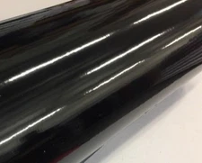 Gloss Black 24" Intermediate Cutting Craft Vinyl Adhesive Film Roll