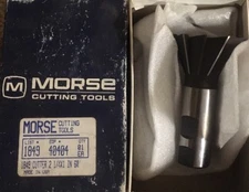 Morse Dove Tail Milling Cutter 2-1/4” X 1” X 60* No.1849 USA Machinist End Mill 