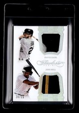 2017 Panini Flawless #DM-DB David Dahl / Josh Bell Dual Memorabilia #/25