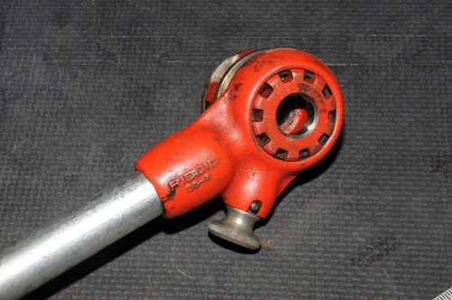 Rigid Manual Ratchet Pipe Threader (00-R) With 1/2" Die Head w/Handle - Picture 3 of 5