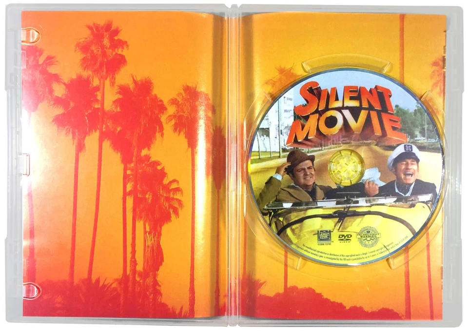 Mel Brooks: Silent Movie (DVD, 1976) Like New! Marty Feldman Bernadette Peters - Image 3 of 4