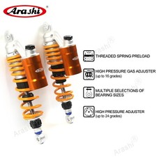 Arashi 360mm/14" Suspension Twin Shocks Absorber For Yamaha XJR1300 1997 - 2010