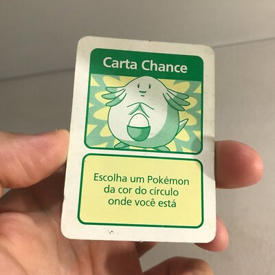 Card Pokmon Portuguese - Chansey "Carta Chance" Prototype Low Pop 1996  Playtest | eBay