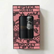 LIPSTICK QUEEN Smokey Lip 2 Piece Kit Black Lace Rabbit & Sinner in Pinky Nude