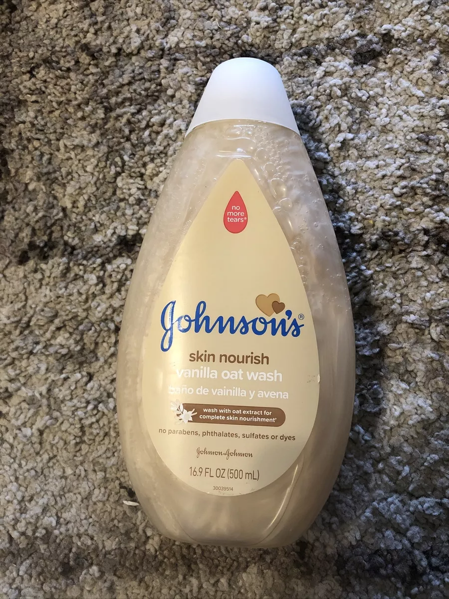 Johnsons Skin Nourish Vanilla Oat Body Wash Paraben Phthalates