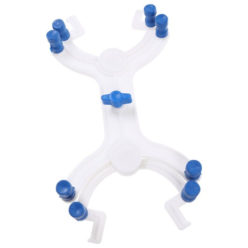 Aluminum Buret Clamp Burette Clip Titration Pipe Clamps Double Stand