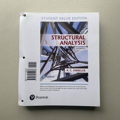 Structural Analysis, Student Value Edition (10th Edition) - Loose Leaf