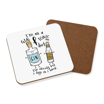 Gift Base I'M On A Gin Et Tonic Régime Torchon Chiffon De