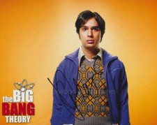 KUNAL NAYYAL - The Big Bang Theory GENUINE SIGNED AUTOGRAPH