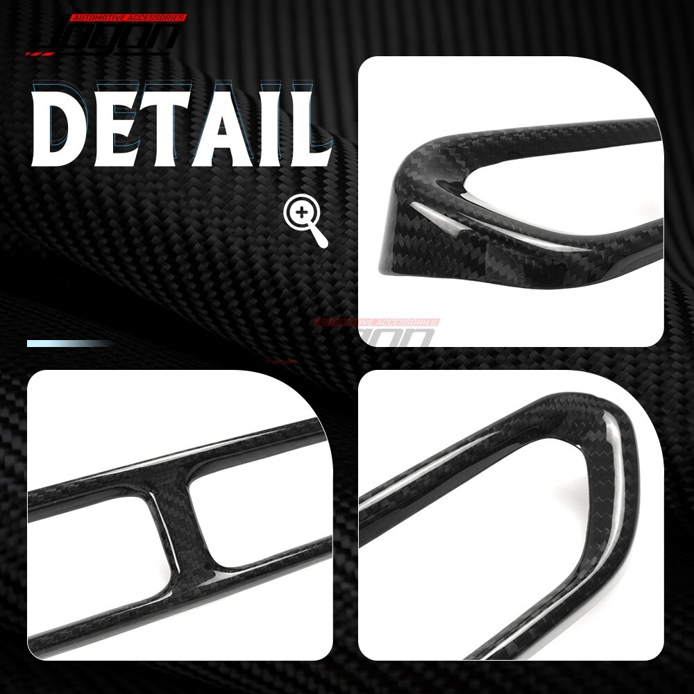 Carbon A/C Heater Dash Bezel Air Vents Cover Trim For Lotus Emira V6 2022-2024