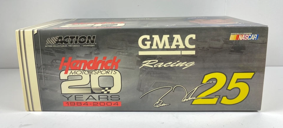 Brian Vickers #25 GMAC HMS 20 aniversario 2004 Monte Carlo 1/24 diecast NASCAR Foto 4 de 4