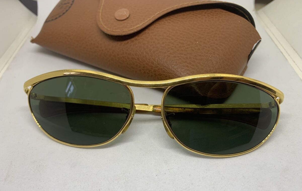 Rare Vintage Ray Ban Sunglasses Mineral Lens + Orig Case Rare Vintage Ray Ban Sunglasses Mineral Lens + Orig Case
