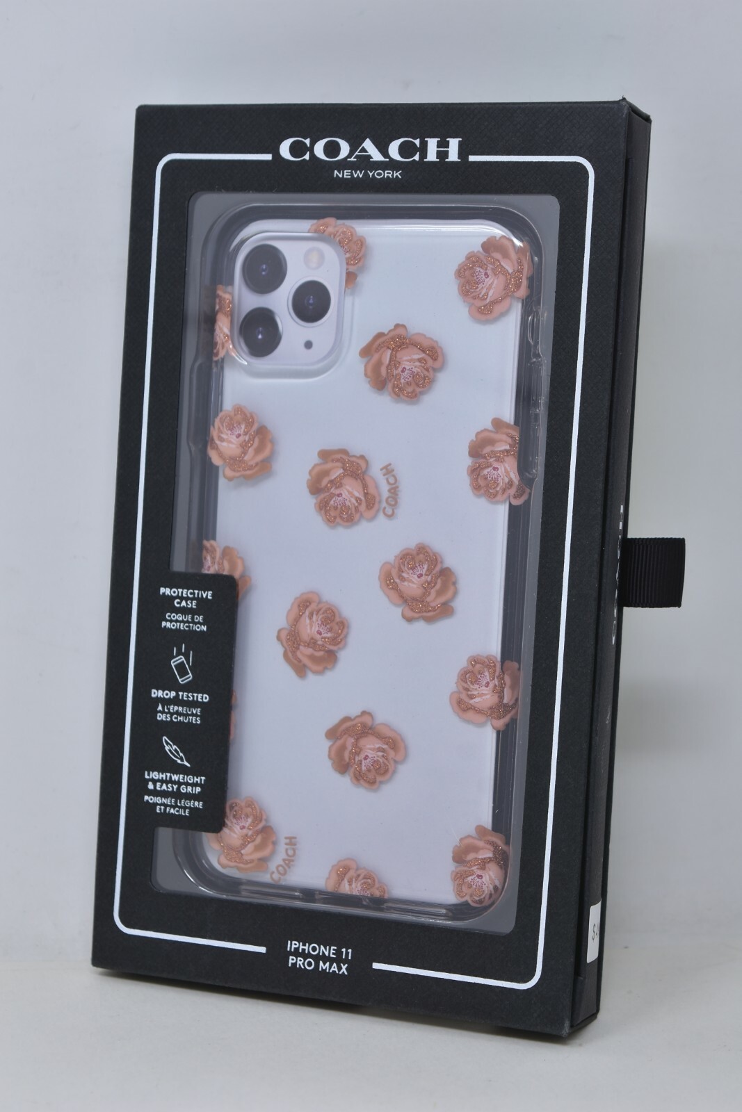 Coach Slim Wrap Protective Clear Case Cover for iPhone 11 Pro