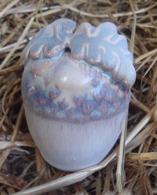 Latex acorn mold plaster cement casting rubber nut mould 3''H x 2''W
