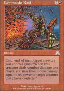 Commando Raid x4 - Onslaught - NM-Mint, English - Onslaught