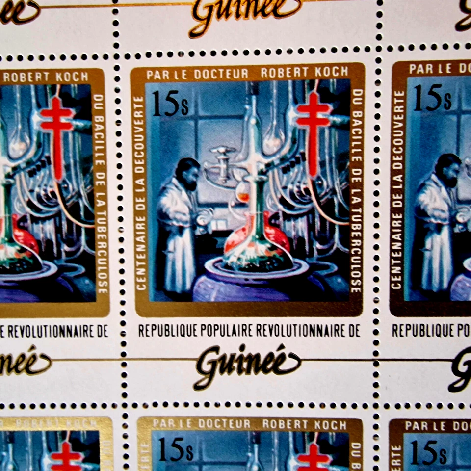 Guinea 1983 MNH - Cruz Roja - 5 hojas completas 100 estampillas SC $282,00 Foto 4 de 4