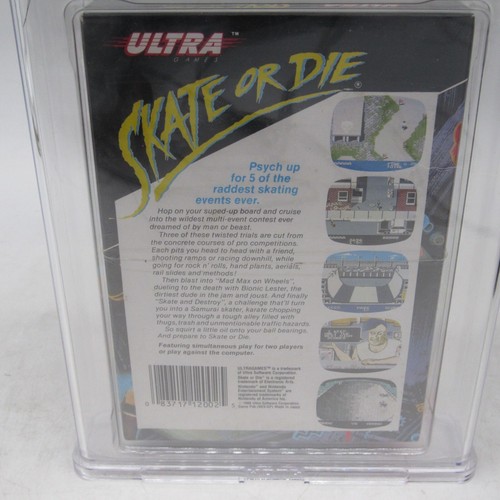 Skate or Die (1988) Nintendo NES Graded WATA 9.0 A Sealed and NEW RARE MINT COND - Picture 3 of 9