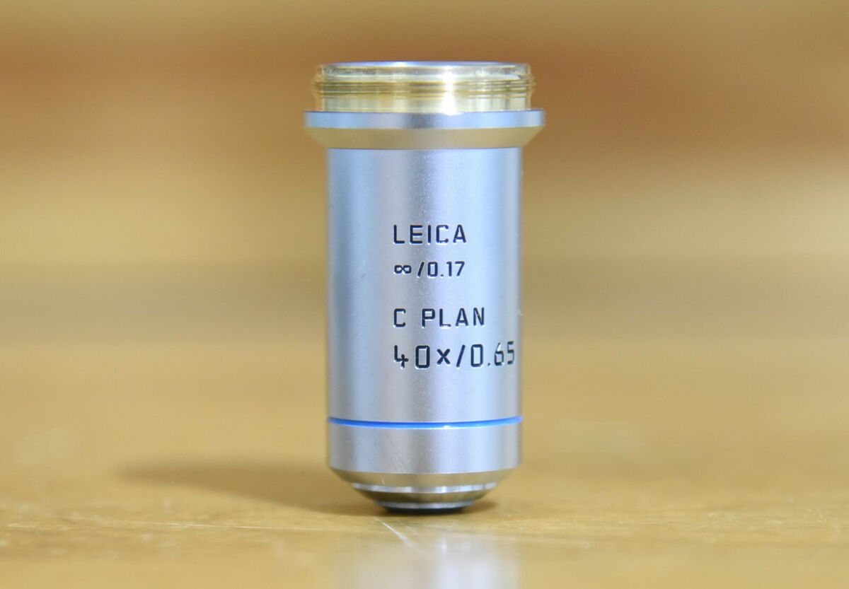 Leica Germany C PLAN 40x/0.65 ∞/0.17 40x Microscope Leica Germany C PLAN 40x/0.65 ∞/0.17 40x Microscope