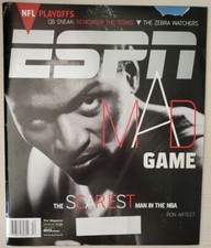 RON ARTEST ESPN MAGAZINE 20 JAN 2003 - INDIANA PACERS + DONOVAN McNABB, EAGLES