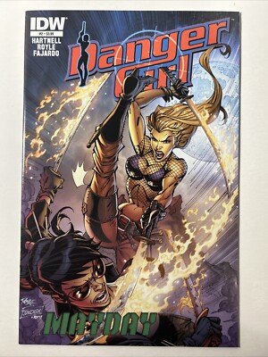 Danger Girl Mayday #2 IDW John Royle Variant - J Scott Campbell GI Joe Low Print