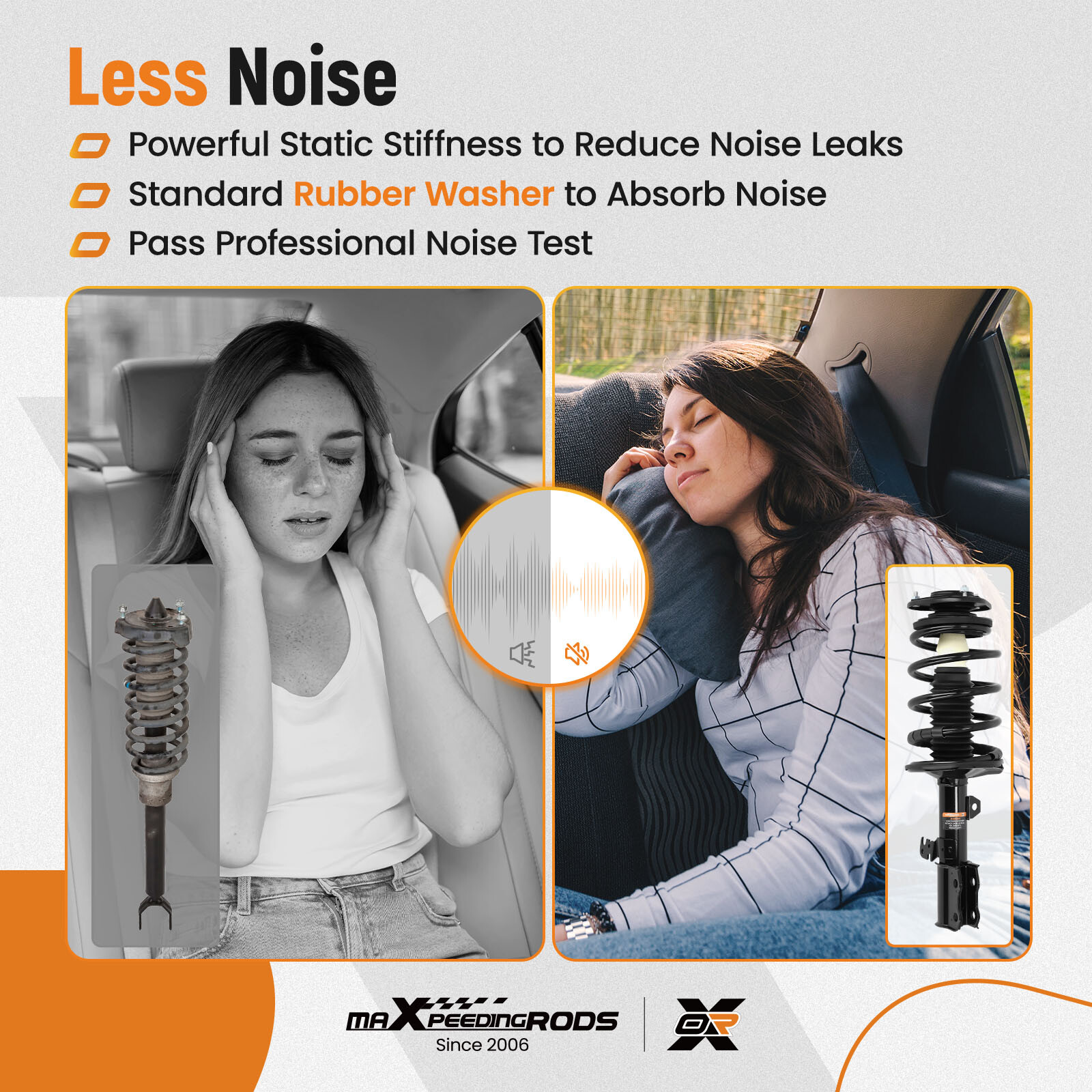 Quick Complete Suspension Kit Front Struts Control Arms For 03-08 Toyota Corolla