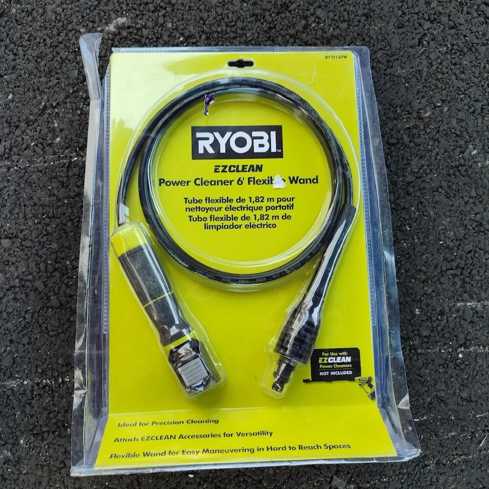 RYOBI EZCLEAN Power Cleaner Flexible Wand 6 ft. RY3112FW quick