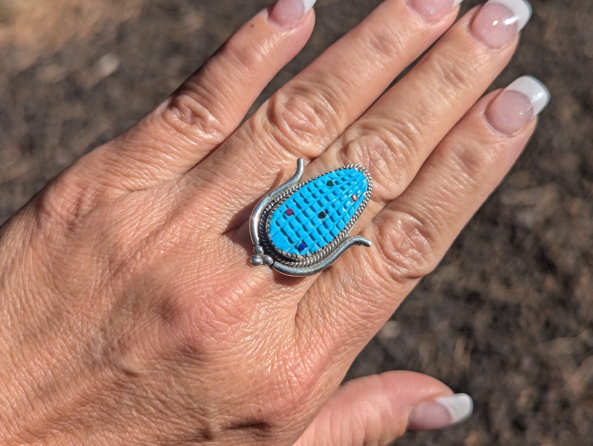 NATIVE DESIGN RING -SILVER925- ネイティブリング Authentic Hand