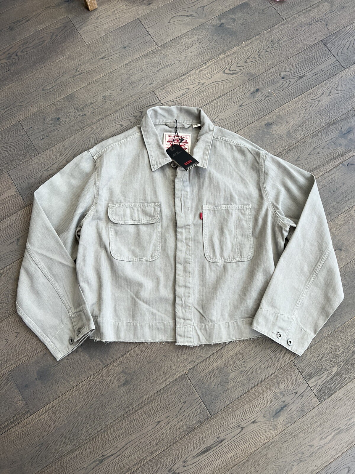 Levis shop cropped jacket