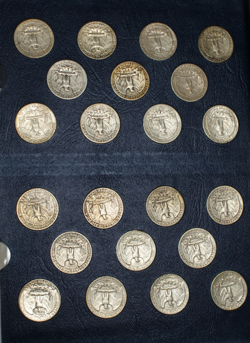 Complete Washington Quarters 1932-1998 Album 25C Silver Whitman Classic #9122-1 - Picture 7 of 9