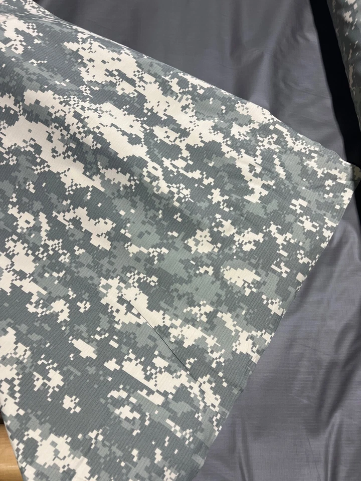 ACU Digital Camo Gorte-Tex Nylon Camouflage Ripstop Waterproof By the Yard - Image 2 of 3
